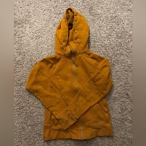 lululemon athletica Mustard Yellow Hoodie